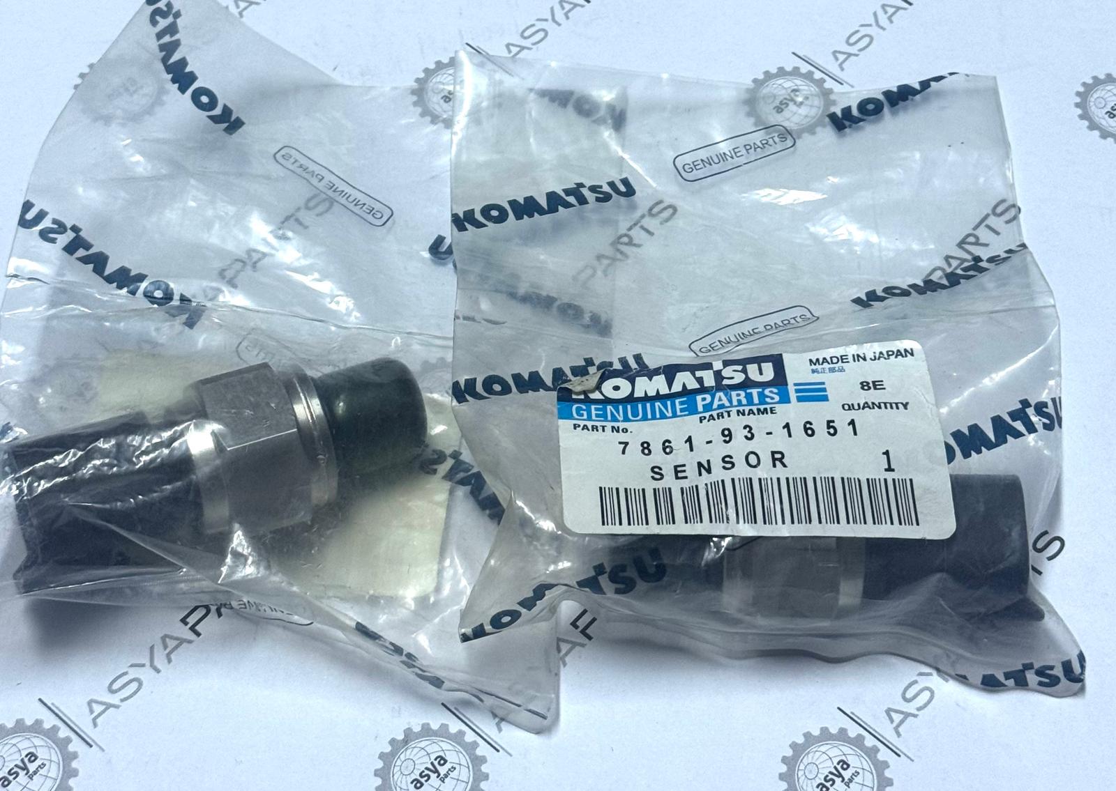 7861-93-1651 KOMATSU HİDROLİK POMPA SENSÖRÜ
