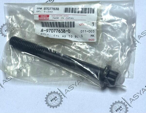 897776380 ISUZU 6HK1 SİLİNDİR KAPAK CİVATASI